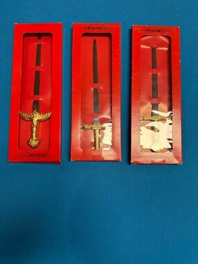 Decorative Sword Letter Openers - Set of 3 Marto / Martespa of Spain